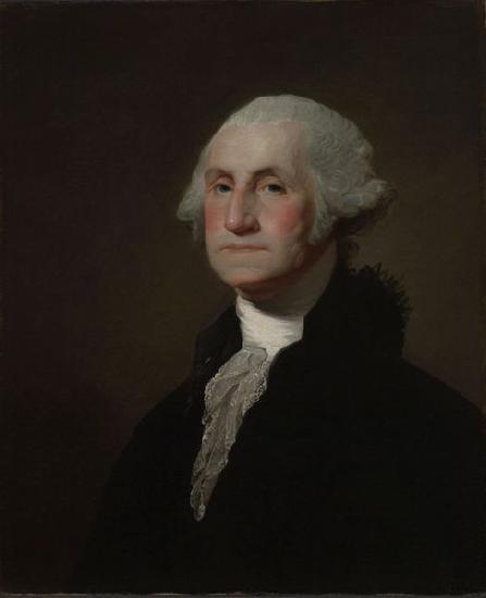 Gilbert Stuart George Washington Sweden oil painting art